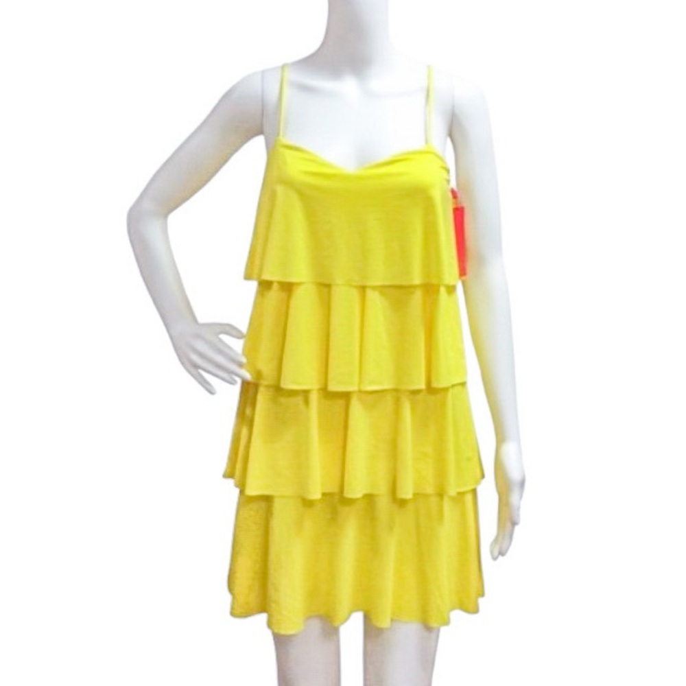 Sofia by Vix Daffodil Ruffle Dress Cover-up/Sarong